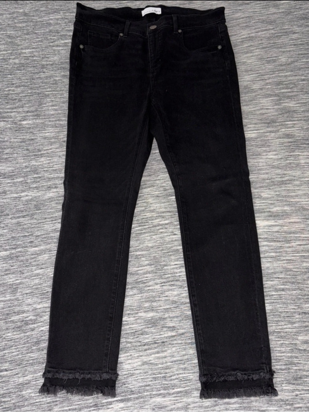 LOFT Black Petite Size 10 Skinny Jeans